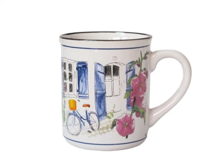 Ceramic Enamel Coffee Mug