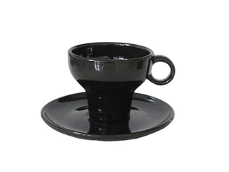 Ceramic Tea Mug And Saucer