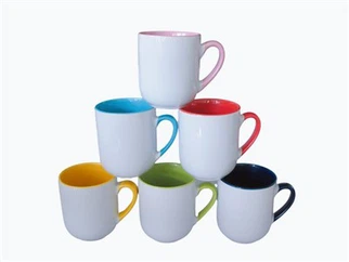 Colored Stoneware Coffee Mug