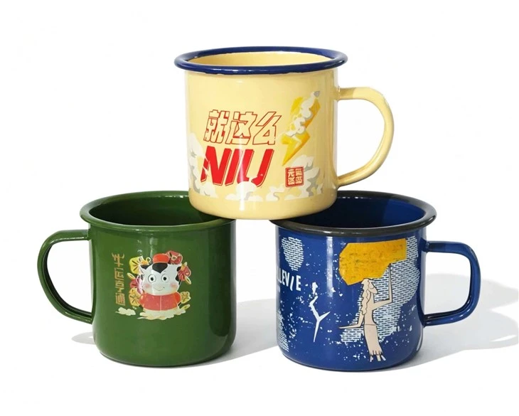 Custom Enamel Mugs