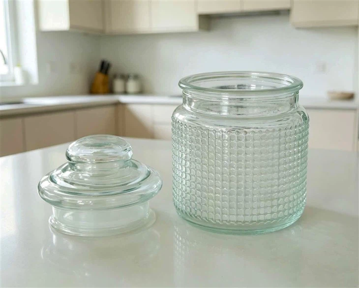 Glass Jar with lid