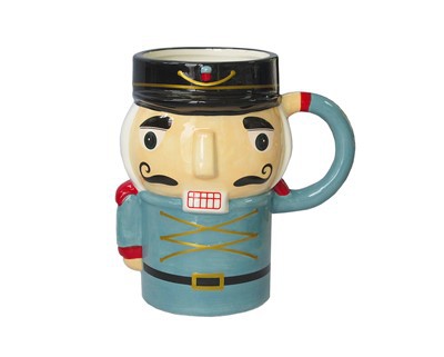 Nutcracker Soldier Ceramic Mug