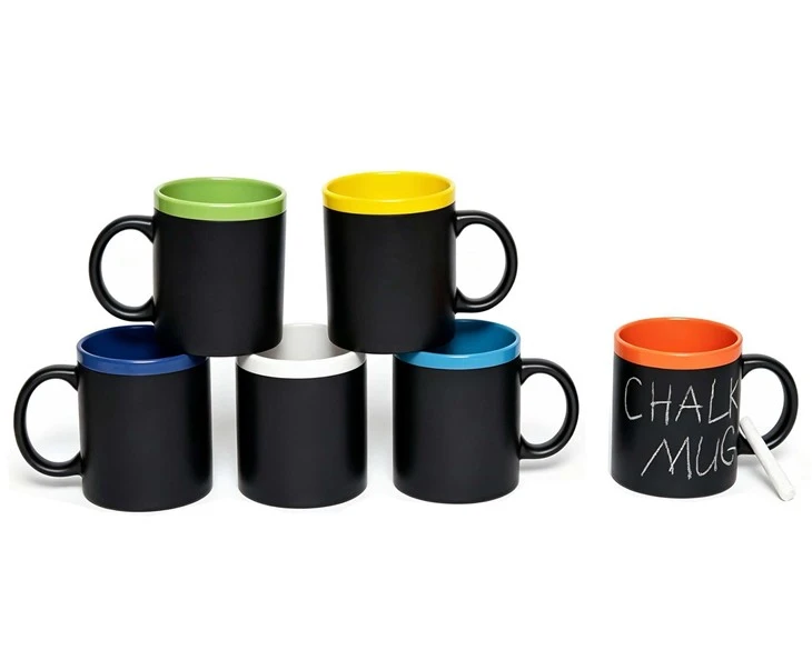 Ceramic Chalkboard Mugs 1