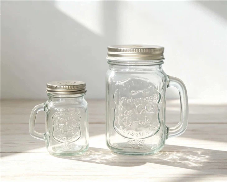 Mason Cup With Lid 6