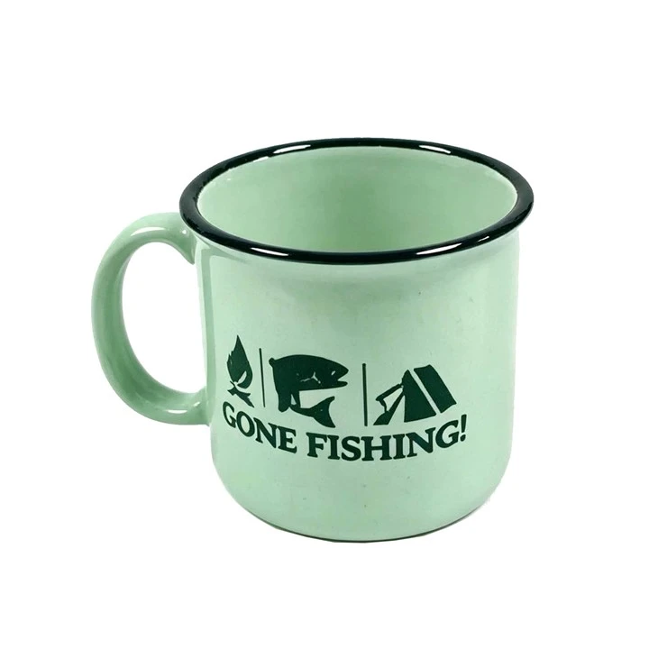 Stoneware Enamel Mug