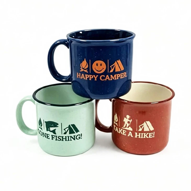 Stoneware Enamel Mug