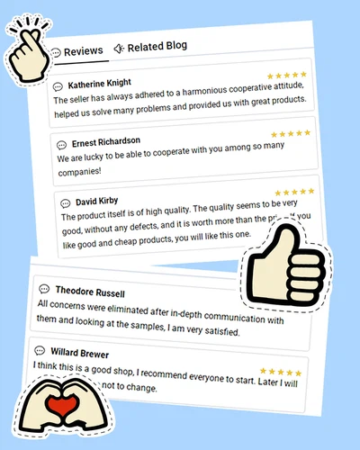 Customer feedback on us Customer feedback on us