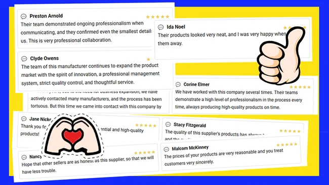 Customer feedback on us Customer feedback on us