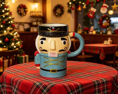 Holiday-themed caf Holiday-themed caf