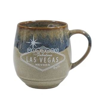 Stoneware Glazed Coffee Cup